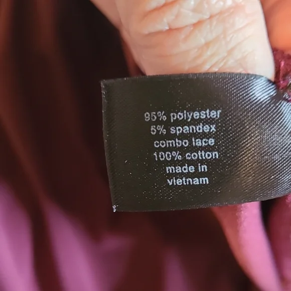 Gorgeous Lane Bryant Purple Sleeveless, Lace Back Maxi Dress, NWT - Picture 5 of 6